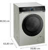 Siemens iQ 700 WG56B2A3GB, Washing machine, front loader Thumbnail