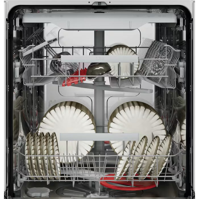 AEG GF6200C2SNM 60cm Full Size Freestanding Dishwasher - Stainless Steel