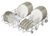 AEG GF6200C2SNM 60cm Full Size Freestanding Dishwasher - Stainless Steel Thumbnail