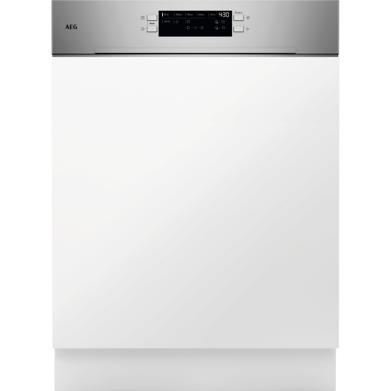 AEG GT6200B2SNM 6000 Semi-Integrated SmartSelect Dishwasher with 14 Place Settings