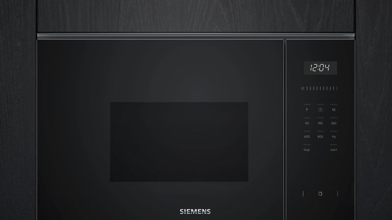 Siemens Iq500 BF525LMB1B Built-In Microwave - Black