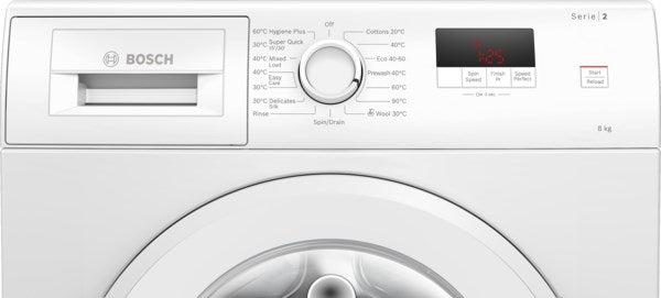 Bosch Series 2 WGE03408GB, Washing machine, front loader