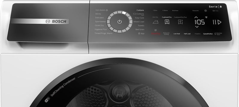 Bosch Series 8 WQB246C9GB, Heat pump tumble dryer (Discontinued)