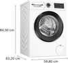 Bosch Series 6 WGG254Z1GB, Washing machine, front loader Thumbnail