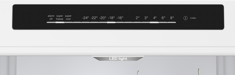 Bosch Series 4 KGN392LAFG, Free-standing fridge-freezer with freezer at bottom (Discontinued)