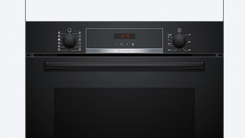 Bosch Series 4 HQA574BB3B, Built-in oven with added steam function