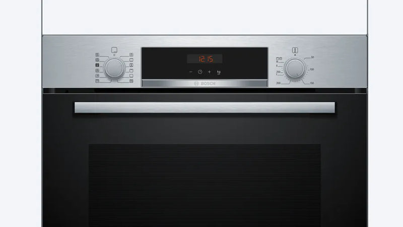 Bosch Series 4 HQA574BS3B, Built-in oven with added steam function