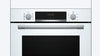 Bosch Series 4 HQA534BW3B, Built-in oven with added steam function Thumbnail