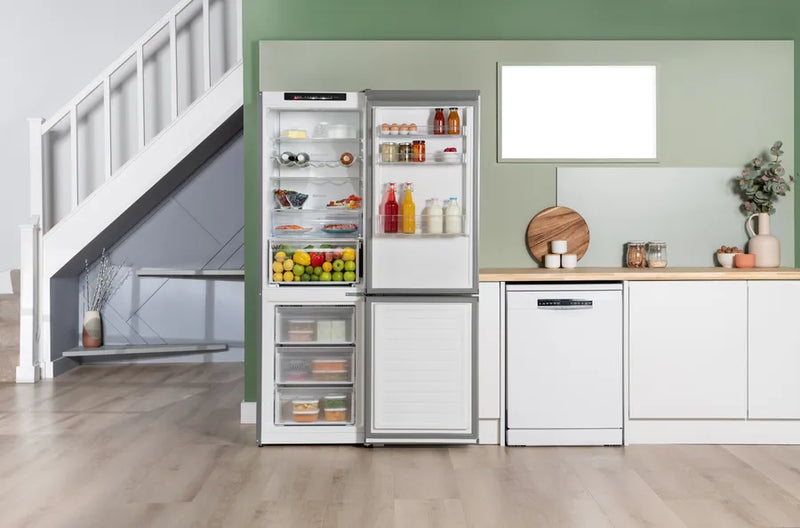 Bosch Series 4 KGN362LDFG, Free-standing fridge-freezer with freezer at bottom