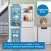 Bosch Series 4 KGN362WDFG, Free-standing fridge-freezer with freezer at bottom Thumbnail