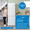 Bosch Series 4 KGN362WDFG, Free-standing fridge-freezer with freezer at bottom Thumbnail