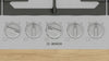 Bosch Series 6 PCR9A5I90, Gas hob Thumbnail