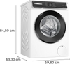 Bosch Series 6 WGH254A0GB, Washing machine, front loader Thumbnail