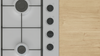 Bosch Series 2 PBP6B5K60, Gas hob Thumbnail
