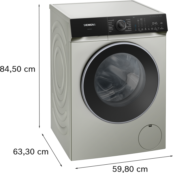 Siemens WG66B2AXGB, Washing machine, front loader