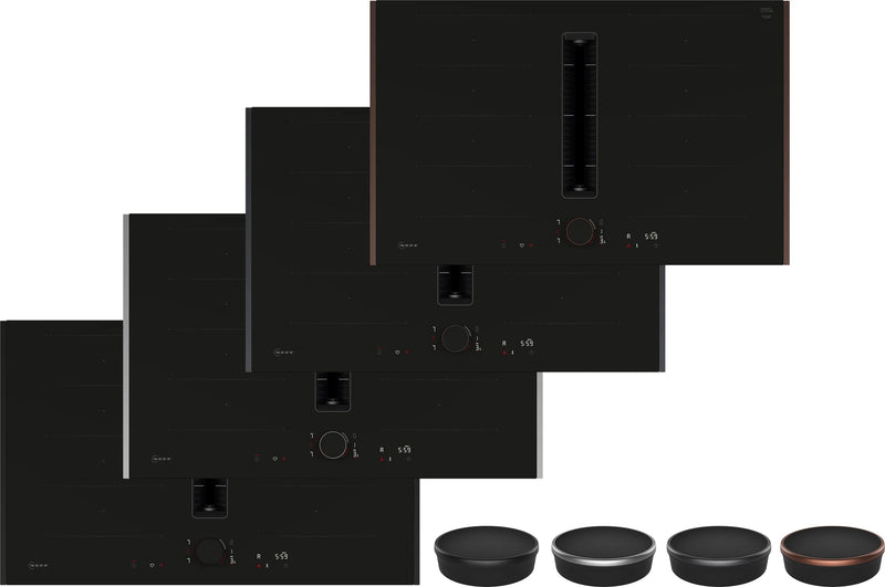 Neff N 90 V68YYX4B0, Induction hob with integrated ventilation system