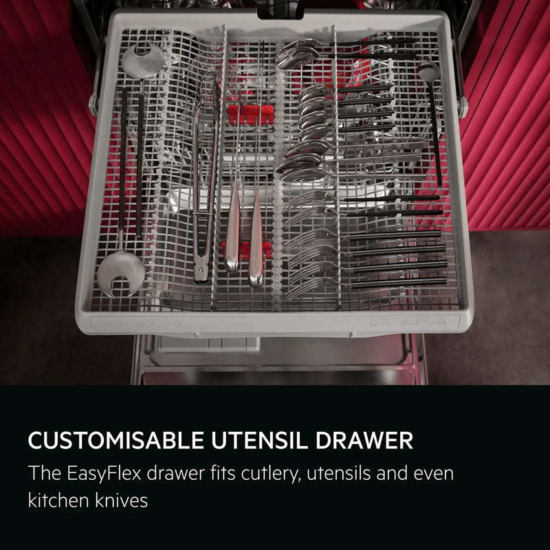 AEG GF6200C2SNM 60cm Full Size Freestanding Dishwasher - Stainless Steel