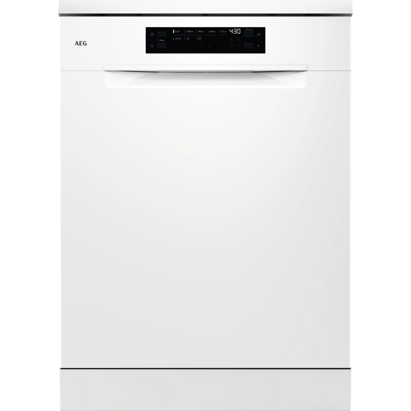 AEG GF6100C2SNW 60cm Full Size Freestanding Dishwasher - White