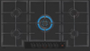 AEG HKB95341NL 90cm Gas on Glass Hob - Matt Black Thumbnail