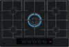 AEG HKB75341NL 75cm Gas on Glass Hob - Black Glass Thumbnail