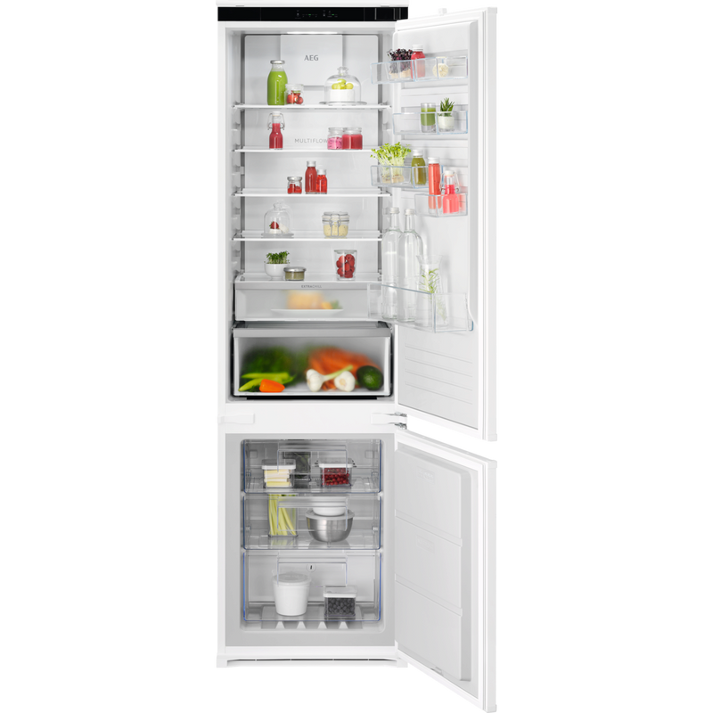 AEG OSC7C191ES Integrated Fridge Freezer - White