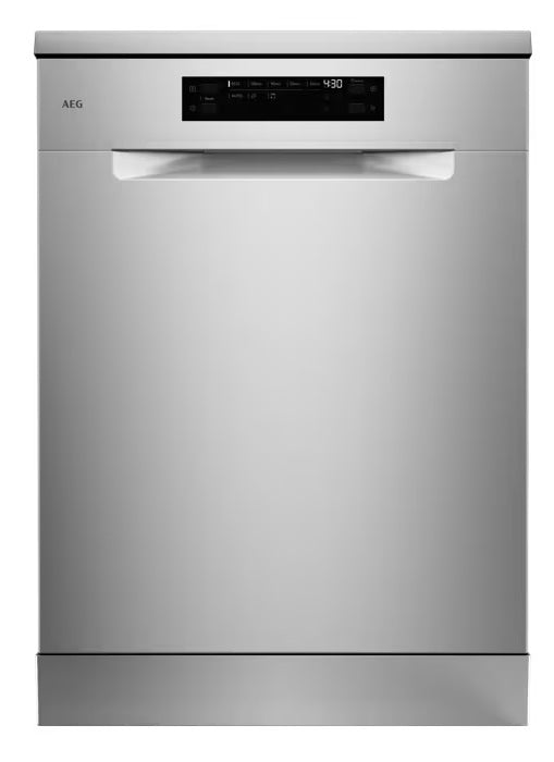AEG GF6200C2SNM 60cm Full Size Freestanding Dishwasher - Stainless Steel