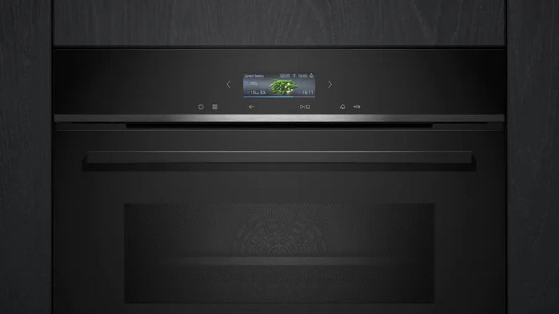Siemens iQ 700 CM724G1B1B, Built-in compact oven with microwave function