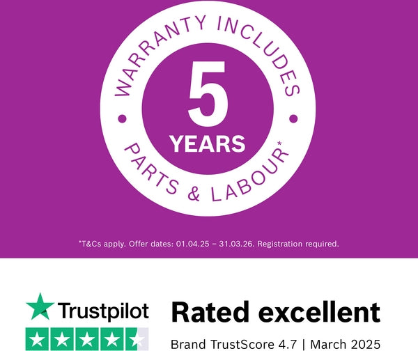 Bosch Series 6 WQH246DRGB, Heat pump tumble dryer