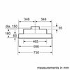 Neff D5855X2GB, Canopy cooker hood Thumbnail