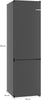 Bosch Series 4 KGN39OCAFG, Free-standing fridge-freezer Thumbnail