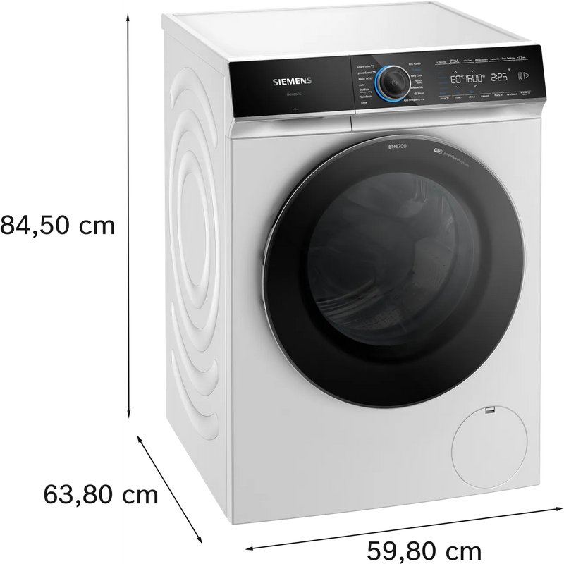 Siemens WG66B2A1GB, Washing machine, front loader