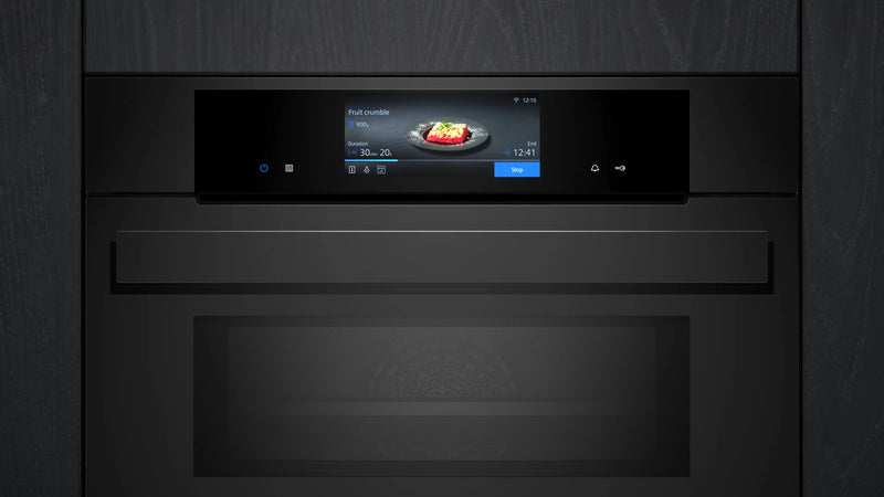 Siemens CM978GMM1, Built-in compact oven with microwave function
