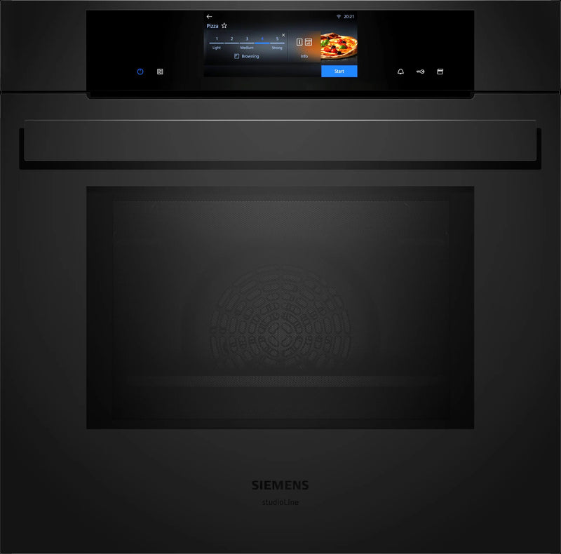 Siemens HN978GQM1, Built-in oven with added steam and microwave function