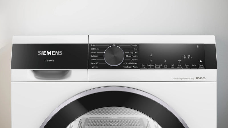Siemens iQ 500 WQ45G203GB, Heat pump tumble dryer