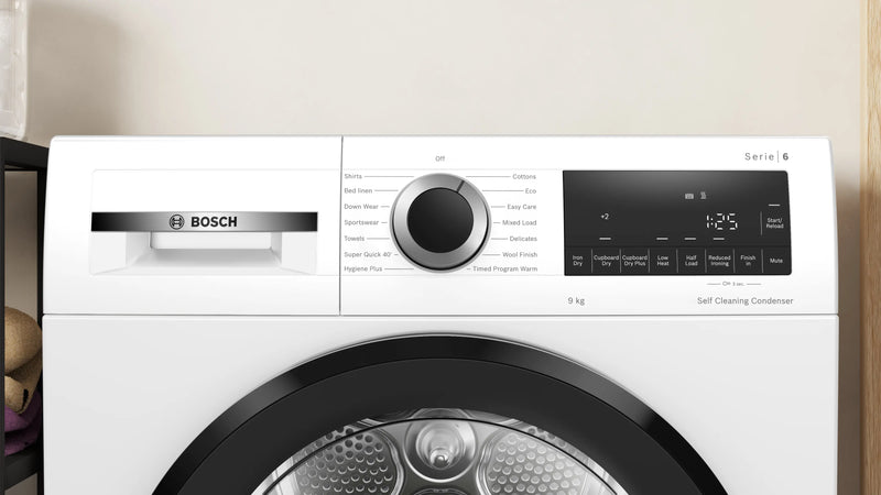 Bosch Series 6 WQG24502GB, Heat pump tumble dryer