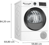Bosch Series 6 WQG24502GB, Heat pump tumble dryer Thumbnail
