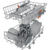Hotpoint HP3FC10BS7A0SUK 10 Place Setting Freestanding Slimline Dishwasher with 3D Zone Wash - Silver Thumbnail