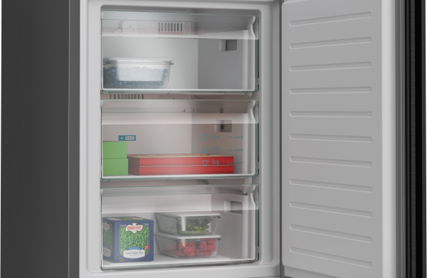 Siemens KG39NVXBG, Free-standing fridge-freezer with freezer at bottom