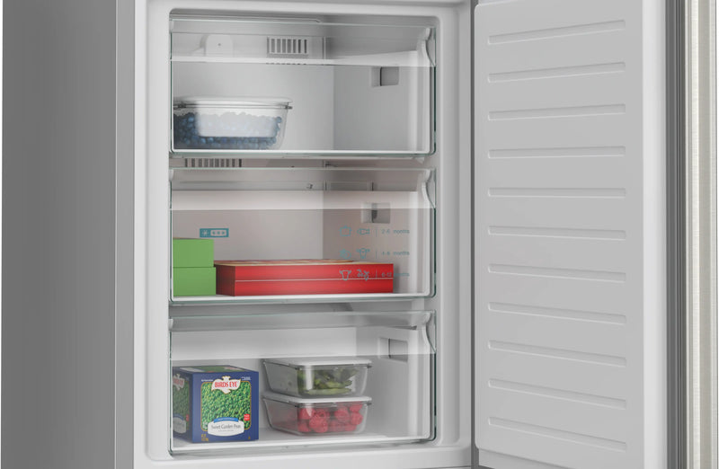 Siemens KG39NVIBG, Free-standing fridge-freezer with freezer at bottom