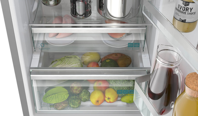 Siemens KG39NVIBG, Free-standing fridge-freezer with freezer at bottom
