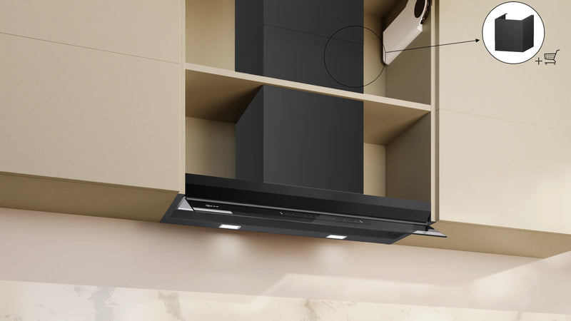 Neff D88XET2S0B, Integrated Design Hood