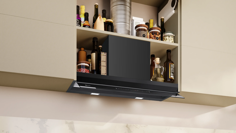 Neff D88XET2S0B, Integrated Design Hood
