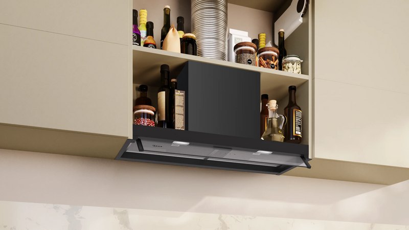 Neff D85XCC2S0B, Integrated Design Hood