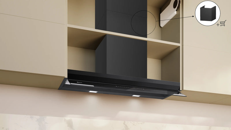 Neff D98XET2S0B, Integrated Design Hood
