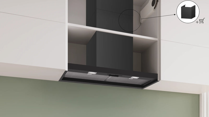 Bosch DBB83BC60B, Integrated Design Hood