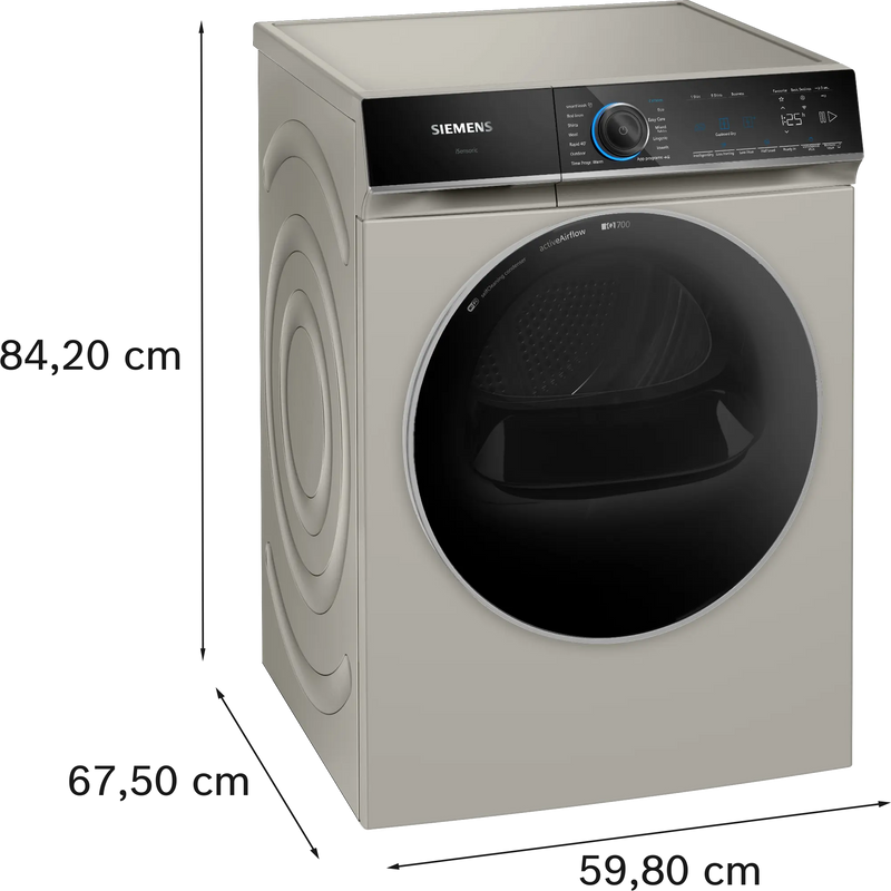 Siemens iQ 700 WR47B2CSGB, Heat pump tumble dryer