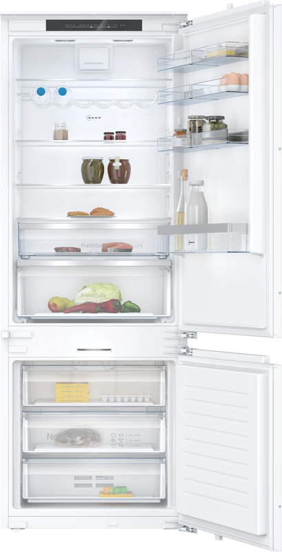 Neff N 70 KB7966DD1G, Built-in 60/40 Fridge Freeze - Fixed Hinge