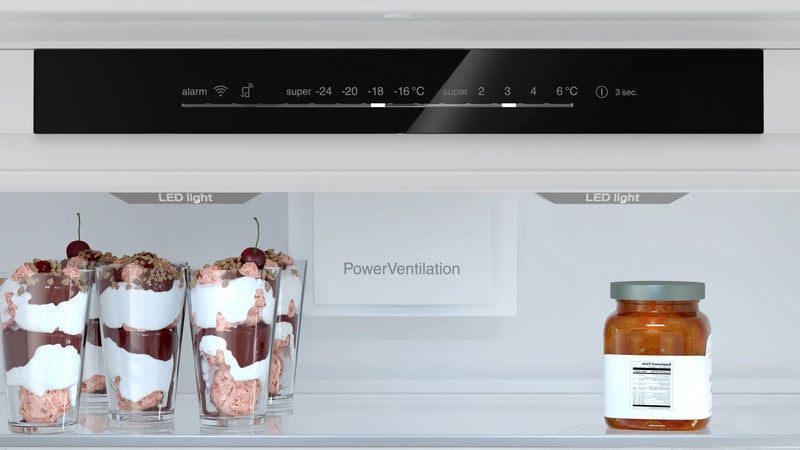Neff N 70 KB7966DD1G, Built-in 60/40 Fridge Freeze - Fixed Hinge