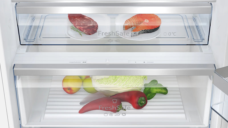 Neff N 70 KB7966DD1G, Built-in 60/40 Fridge Freeze - Fixed Hinge
