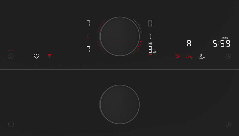 Neff V68FUX4L0, Induction hob with integrated ventilation system